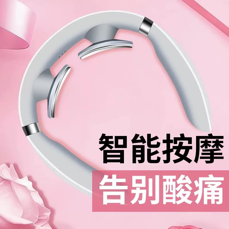 护颈仪颈椎按摩器颈部肩颈按摩仪热敷脖子神器疏通脊椎智能护颈仪