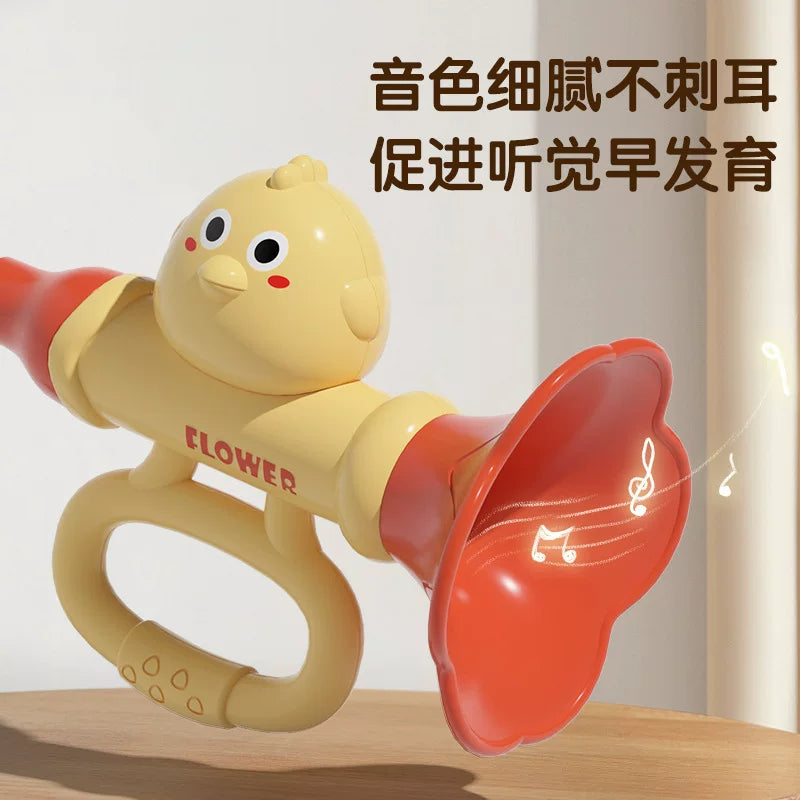 小喇叭儿童玩具婴儿宝宝吹吹乐吹响乐器嗽叭口琴吹的可吹哨子口哨