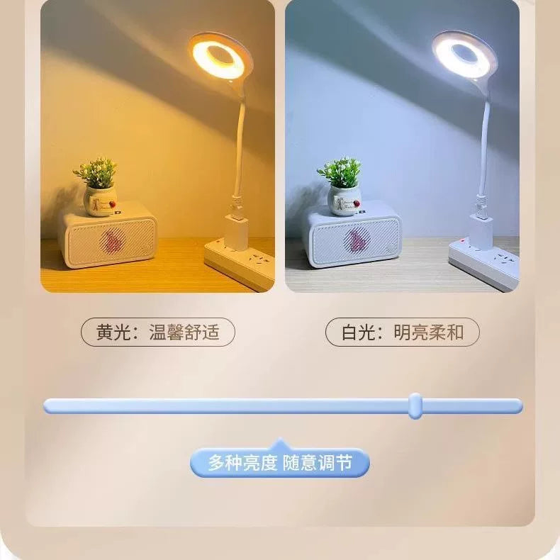 智能语音控制小夜灯泡USB声控感应卧室床头睡眠家用2024新款灯
