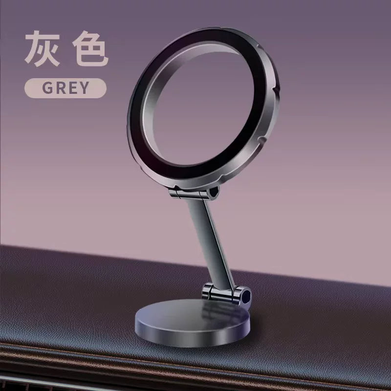 车载磁吸手机支架磁吸式汽车仪表台360旋转导航车载支架