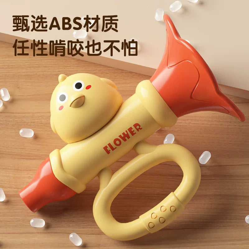 小喇叭儿童玩具婴儿宝宝吹吹乐吹响乐器嗽叭口琴吹的可吹哨子口哨