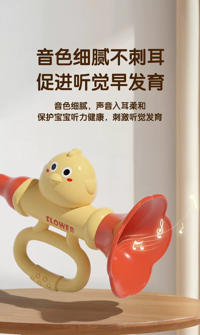 小喇叭儿童玩具婴儿宝宝吹吹乐吹响乐器嗽叭口琴吹的可吹哨子口哨