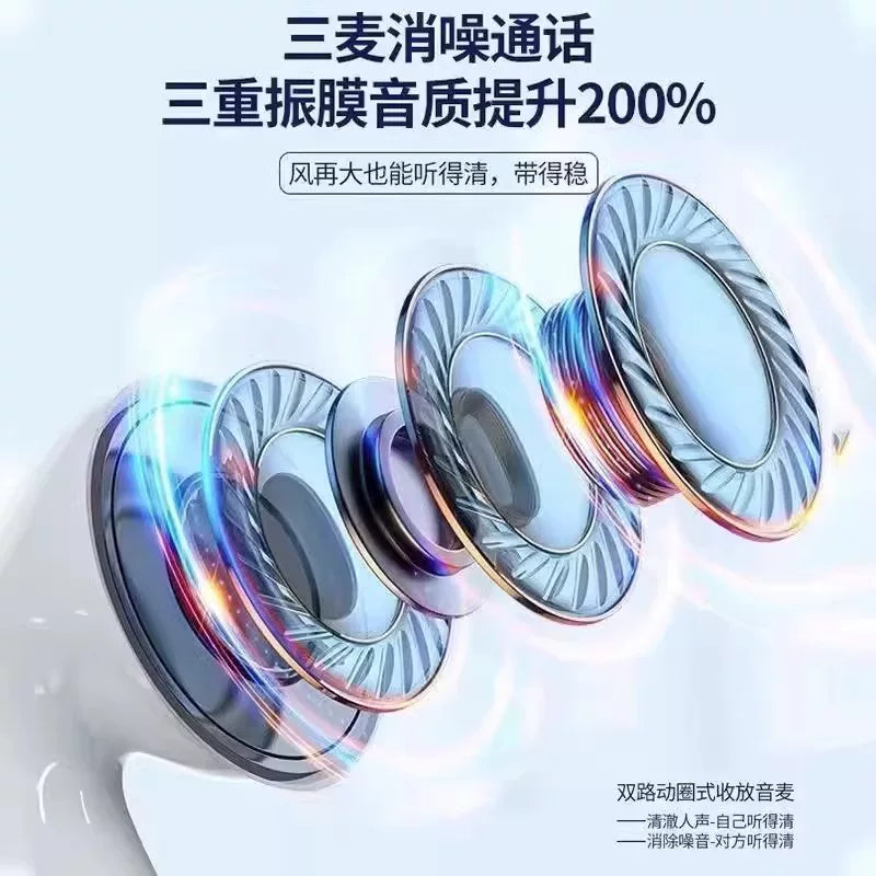 外贸热款pro6蓝牙耳机tws商务无线蓝牙5.0运动触摸游戏J6篮牙耳机
